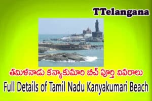 తమిళనాడు కన్యాకుమారి బీచ్ పూర్తి వివరాలు,Full Details of Tamil Nadu Kanyakumari Beach