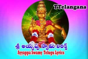 Ayyappa Swamy Maladharanam Song Lyrics in Telugu,శ్రీ అయ్యప్ప స్వామి మాల ధారణం నియమాల తోరణం Lyrics