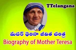 మదర్ థెరిసా జీవిత చరిత్ర,Biography of Mother Teresa
